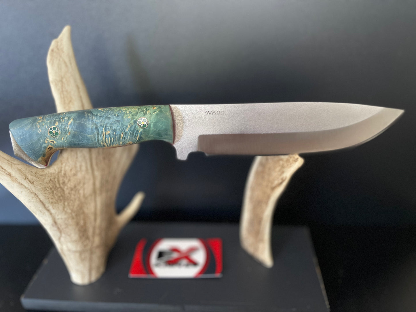 30CM HAND MADE N690 STEEL OUTDOOR KNIFE