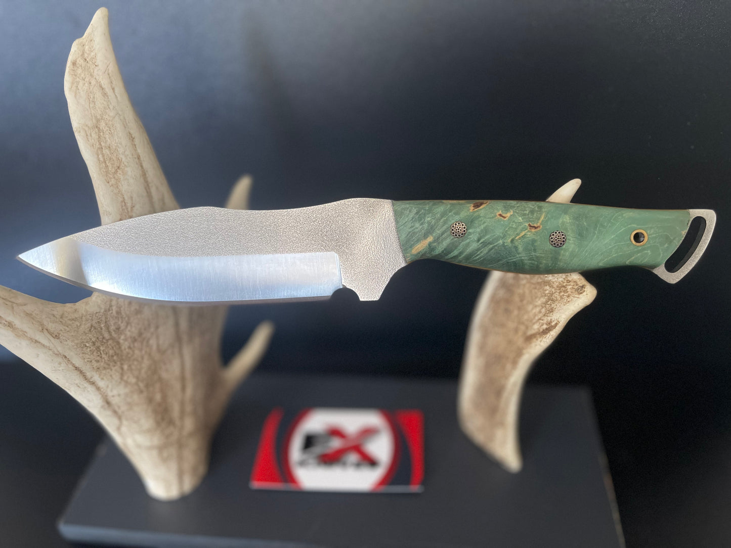 27CM HAND MADE N690 STEEL OUTDOOR KNIFE