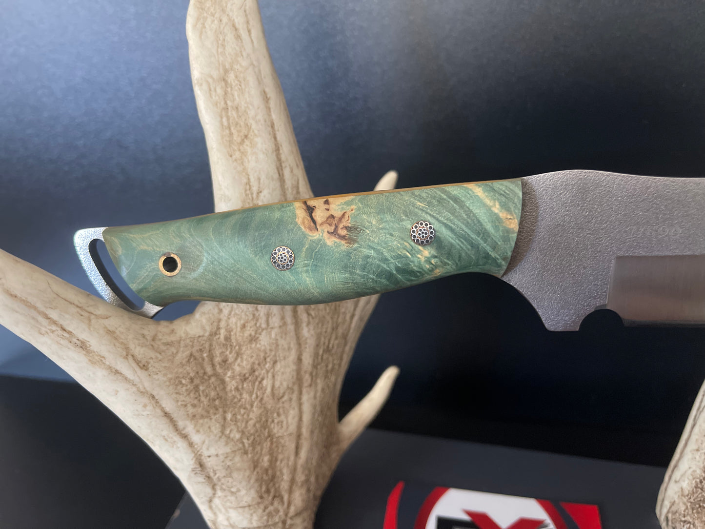 27CM HAND MADE N690 STEEL OUTDOOR KNIFE