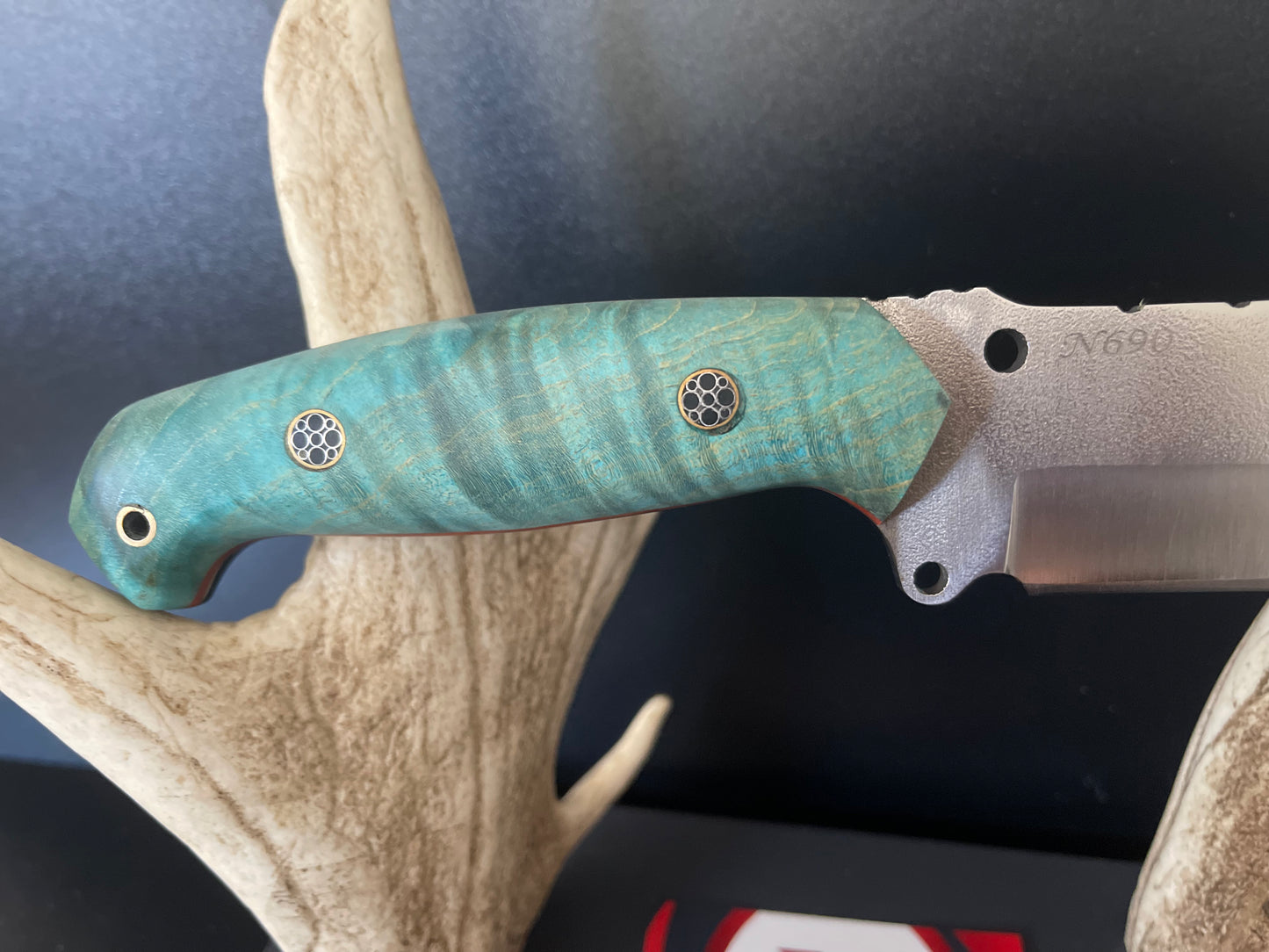 28CM HAND MADE N690 STEEL OUTDOOR KNIFE
