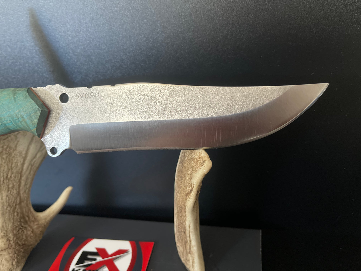 28CM HAND MADE N690 STEEL OUTDOOR KNIFE