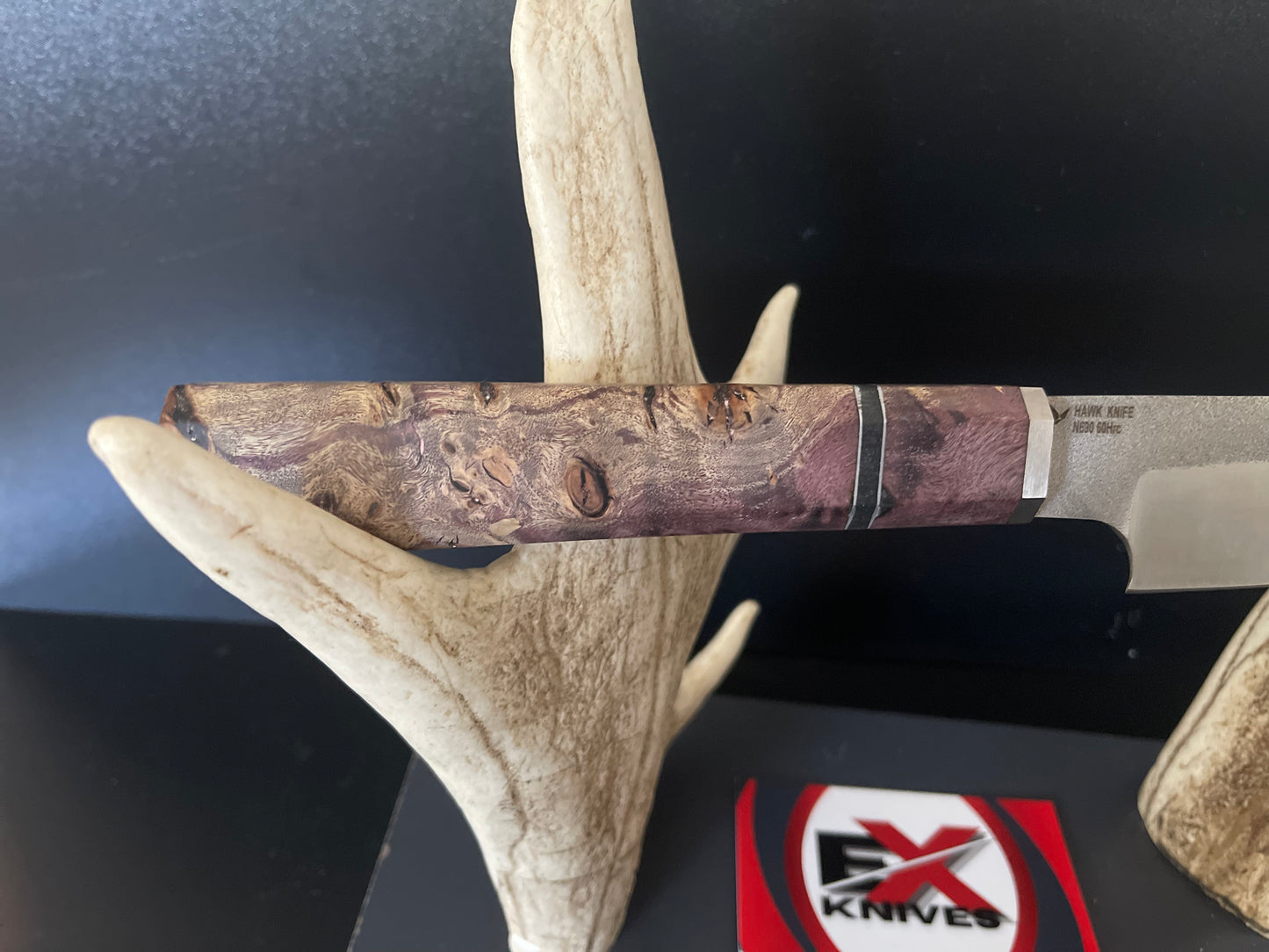 34CM HAND MADE N690 STEEL CHEF KNIFE