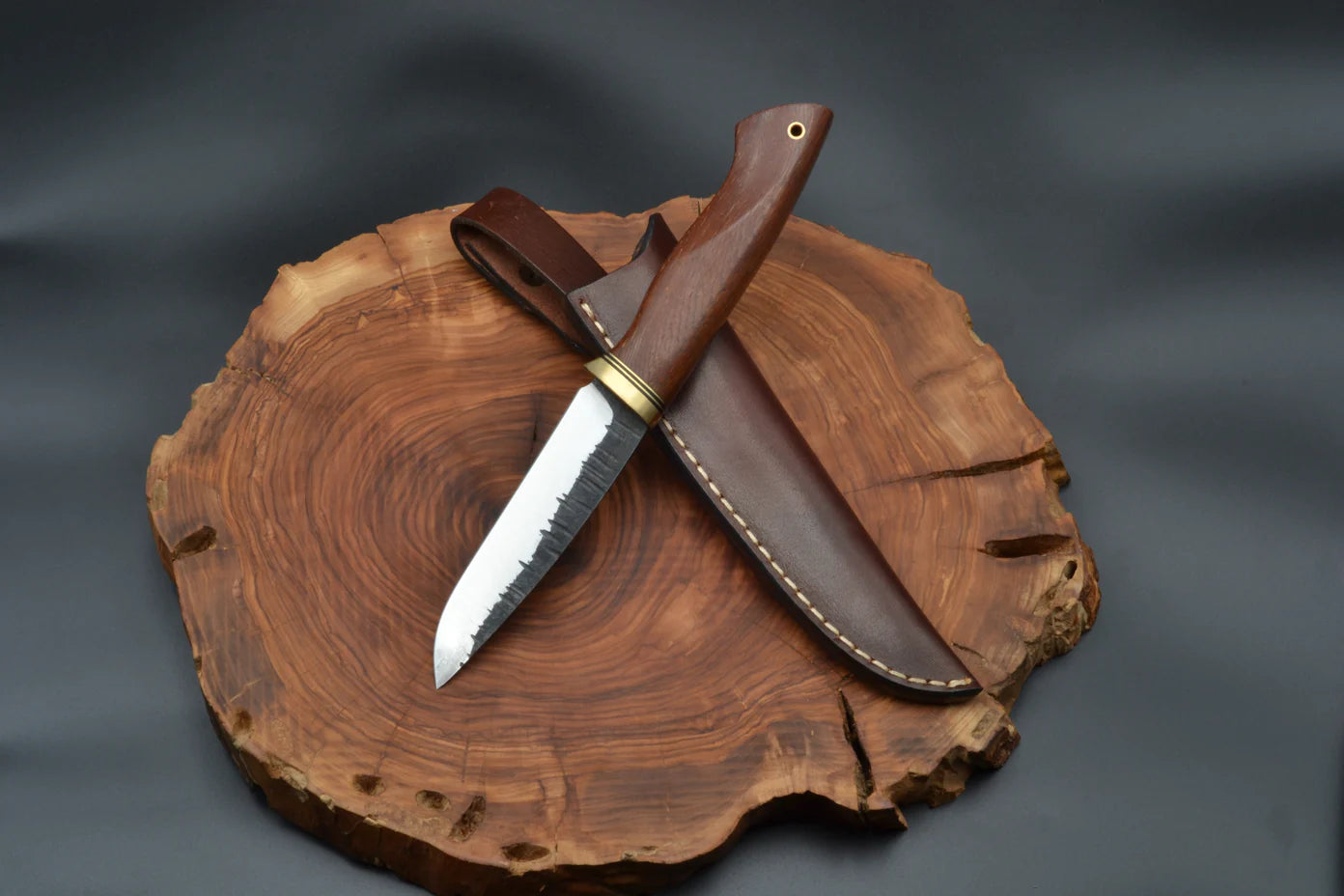 115 MM HANDMADE K720 CARBON STEEL FORGED OUTDOOR KNIFE