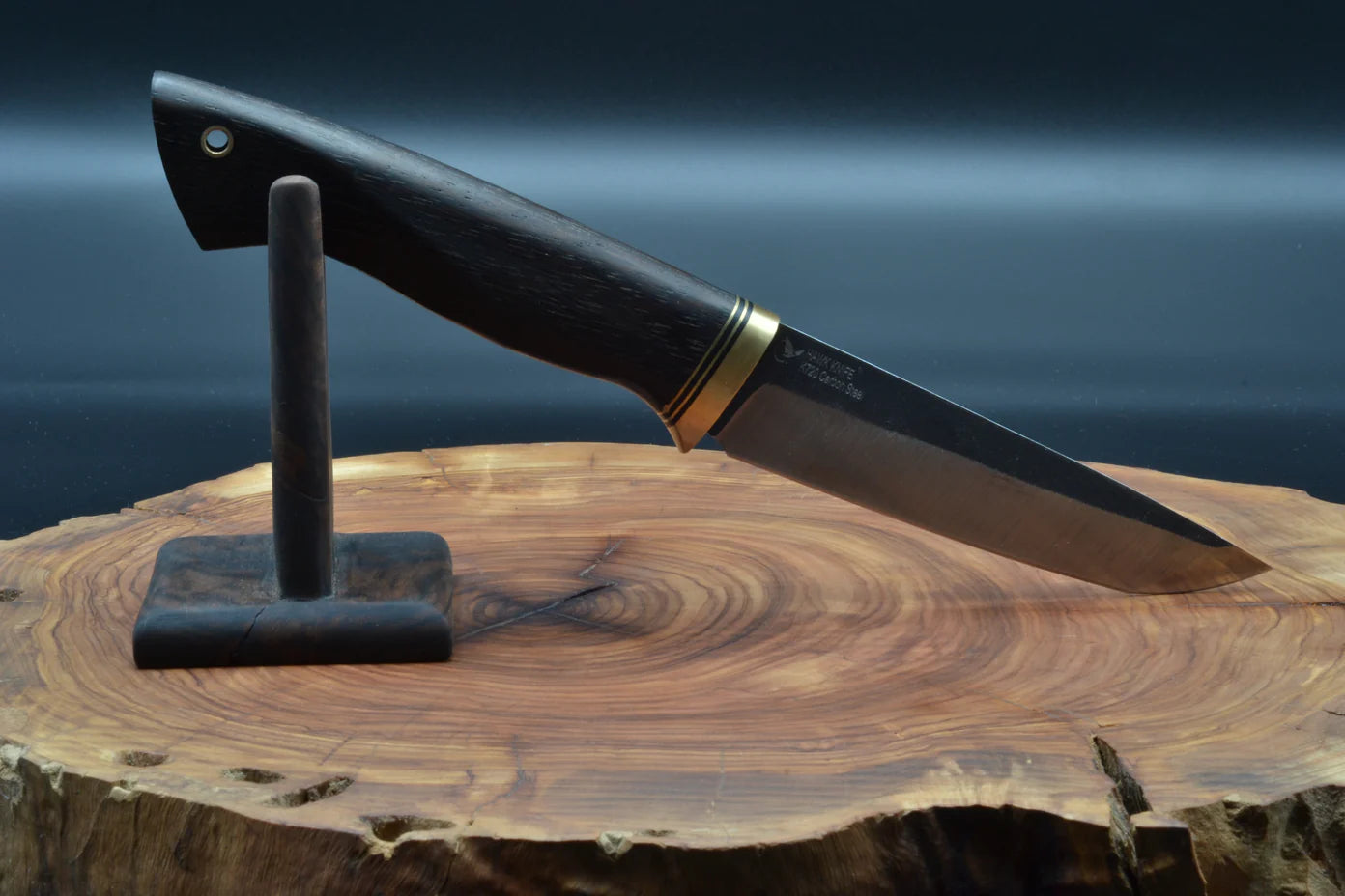115 MM K720 HANDMADE CARBON STEEL OUTDOOR KNIFE
