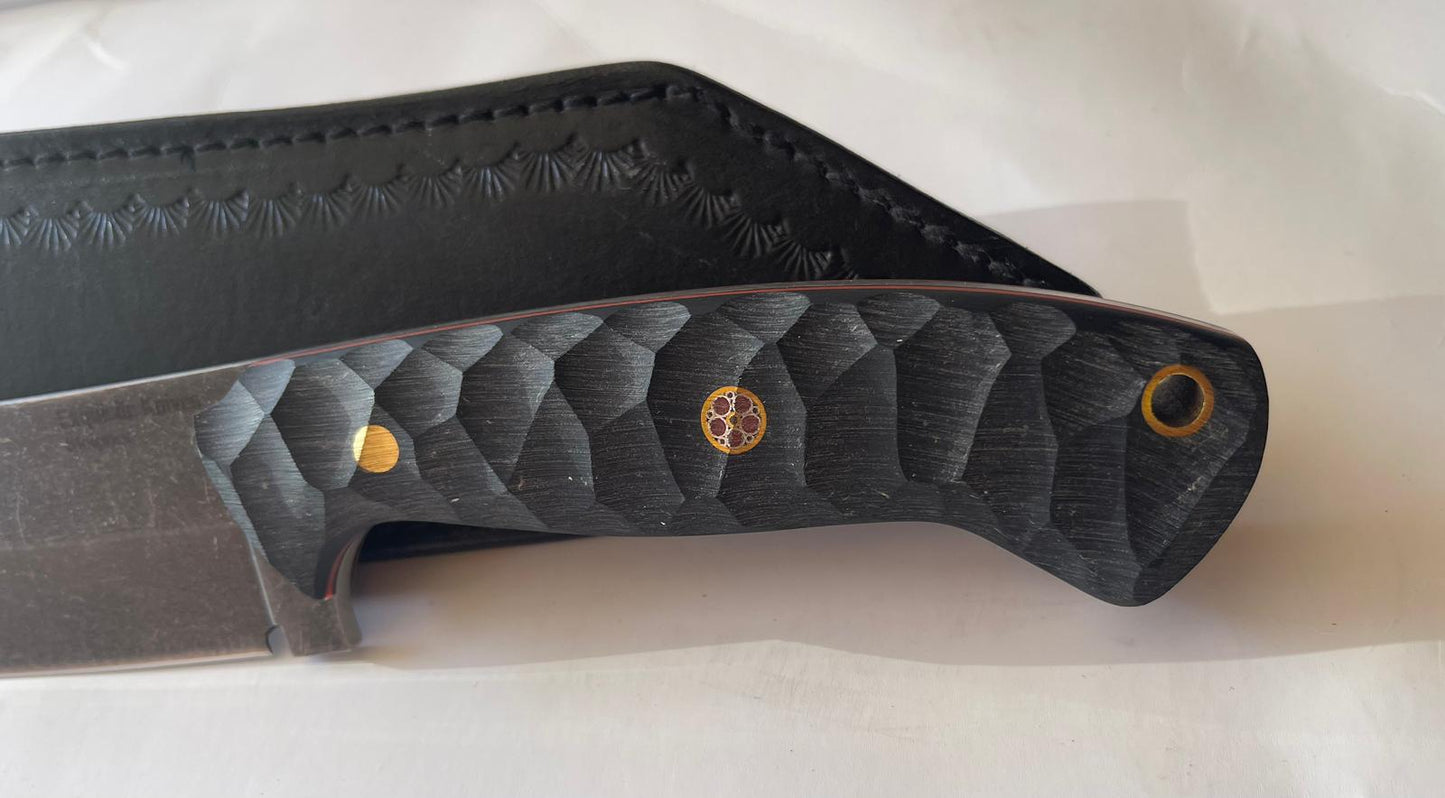 31CM HAND MADE N690 STEEL OUTDOOR KNIFE - EX Knives