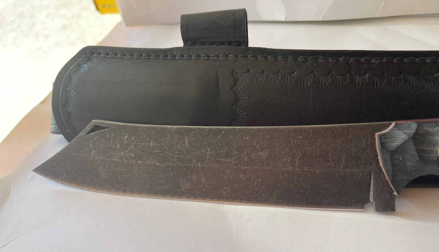 31CM HAND MADE N690 STEEL OUTDOOR KNIFE - EX Knives