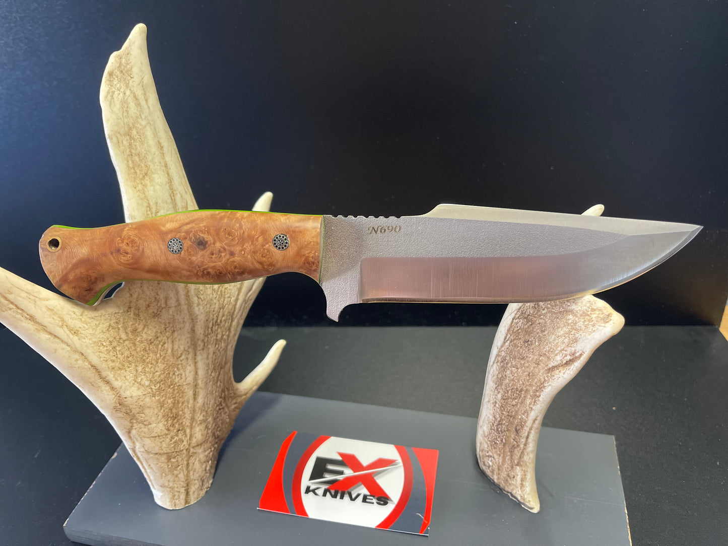 25CM HAND MADE N690 STEEL OUTDOOR KNIFE