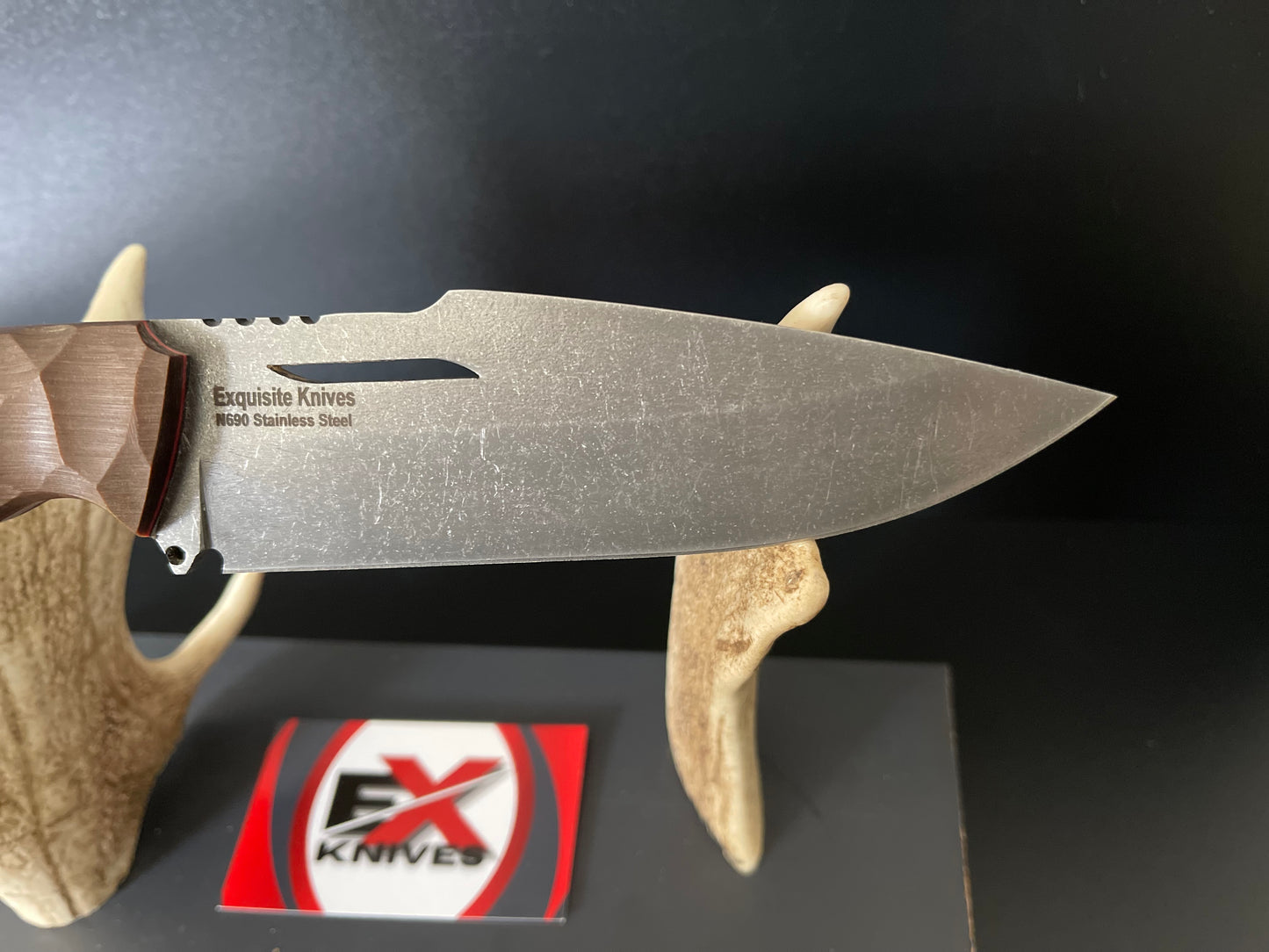 26CM HAND MADE N690 STEEL OUTDOOR KNIFE