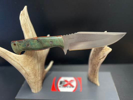 26CM HAND MADE N690 STEEL OUTDOOR KNIFE