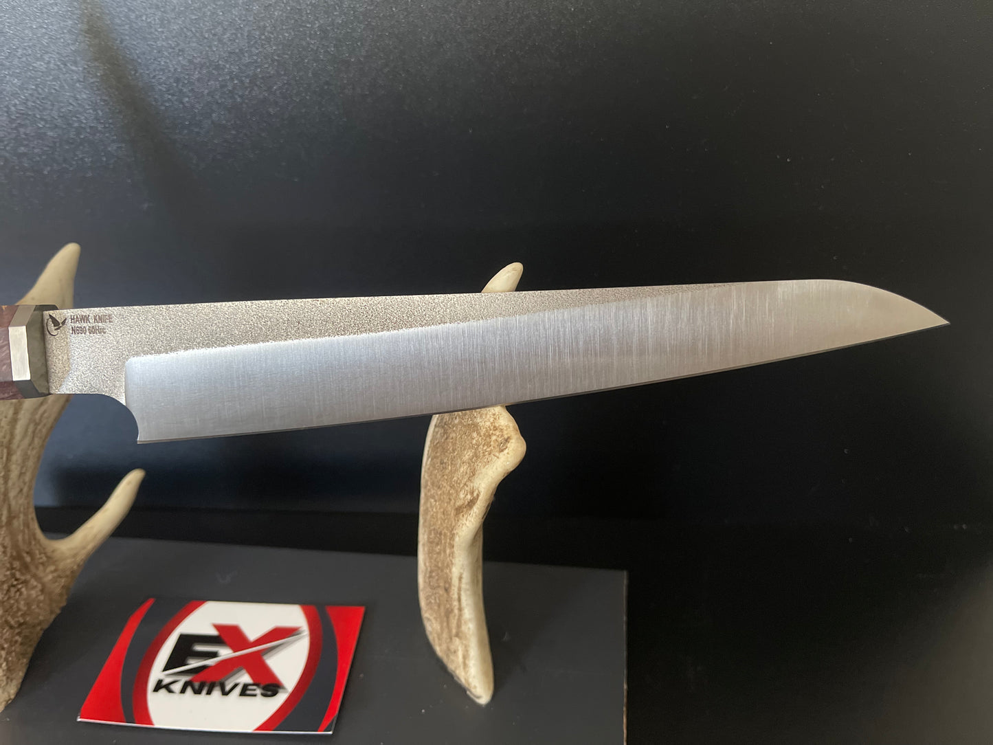 34CM HAND MADE N690 STEEL CHEF KNIFE