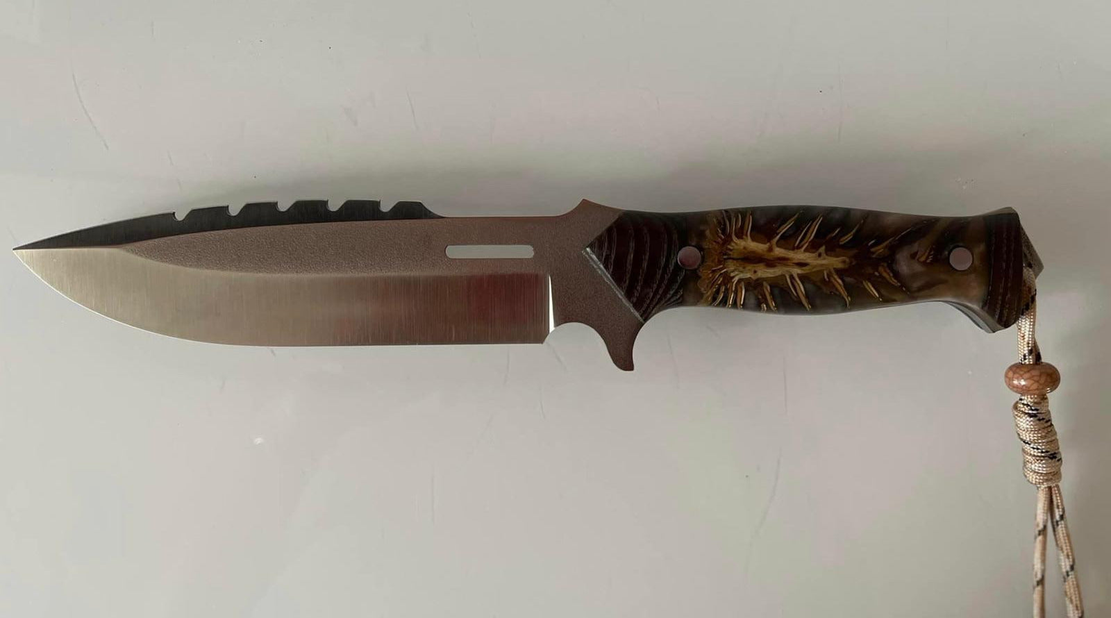 25CM HAND MADE N690 STEEL OUTDOOR KNIFE - EX Knives