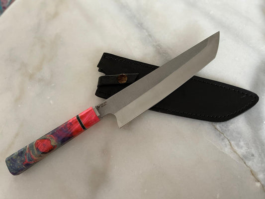 21CM HAND MADE N690 STEEL CHEF KNIFE - EX Knives