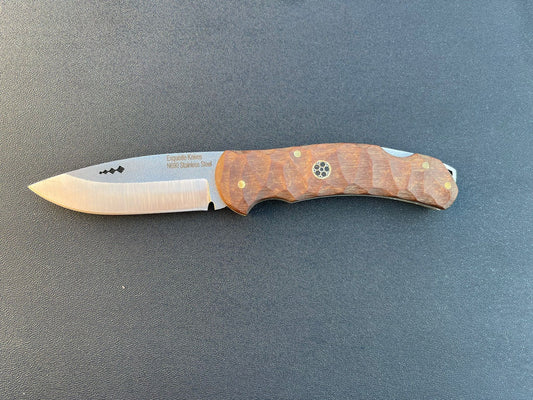 18.5CM ROCK PATTERN HANDLE FOLDING KNIFE