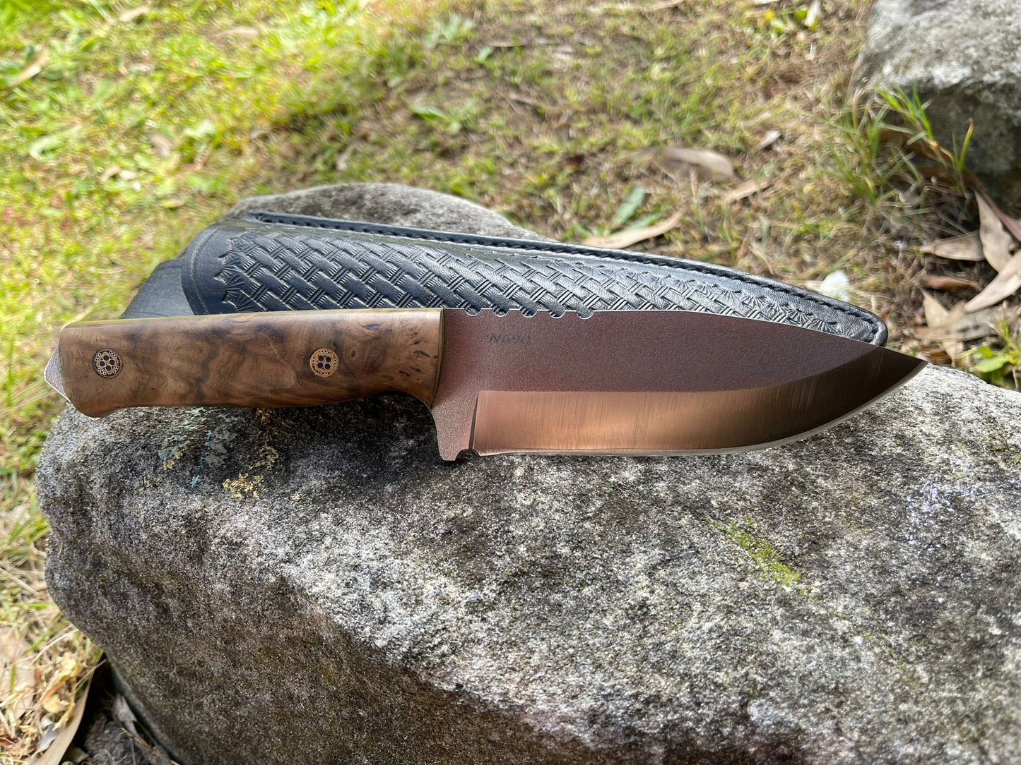 24.5CM HAND MADE N690 STEEL OUTDOOR KNIFE - EX Knives