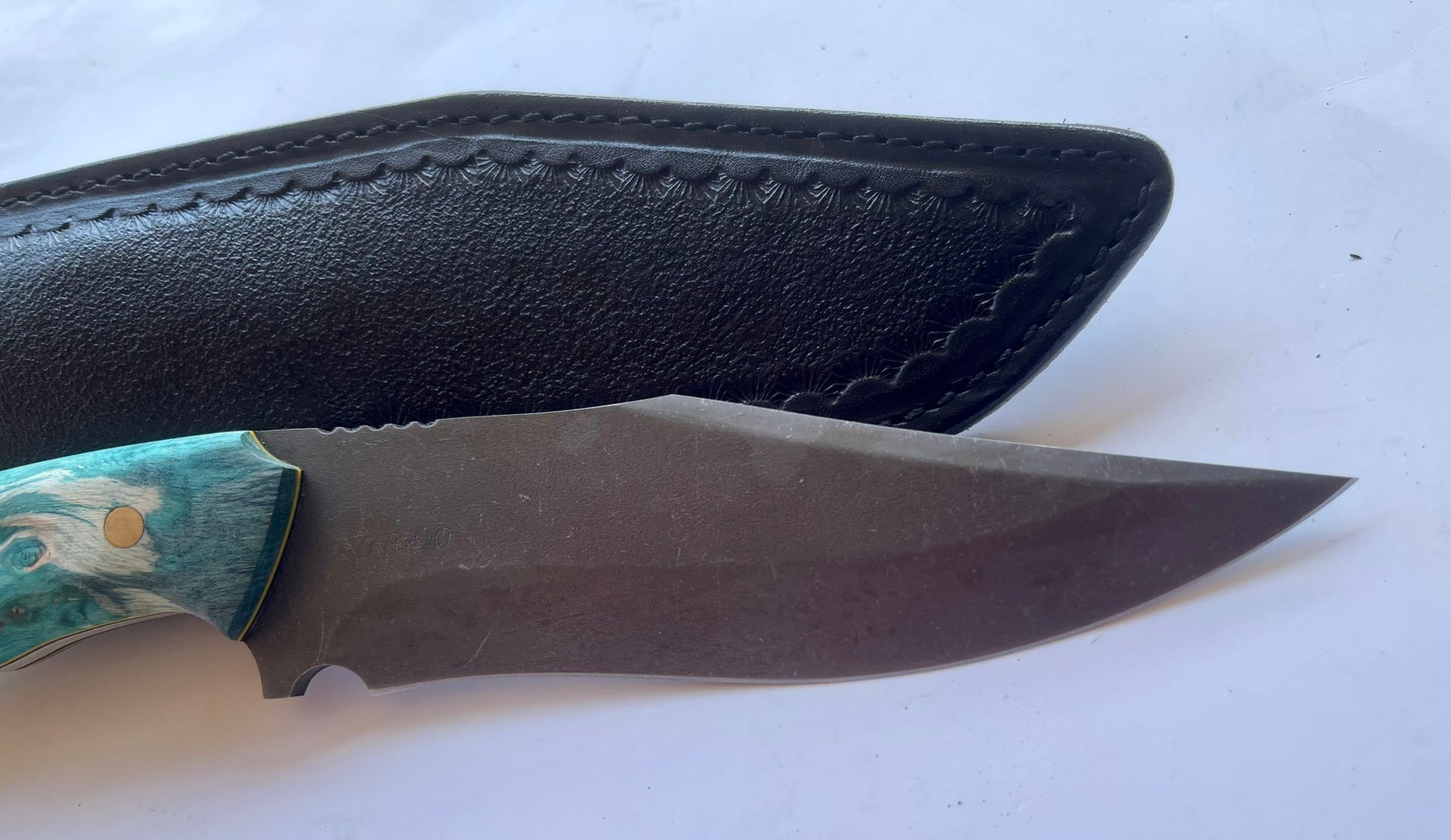 27CM HAND MADE N690 STEEL OUTDOOR KNIFE - EX Knives