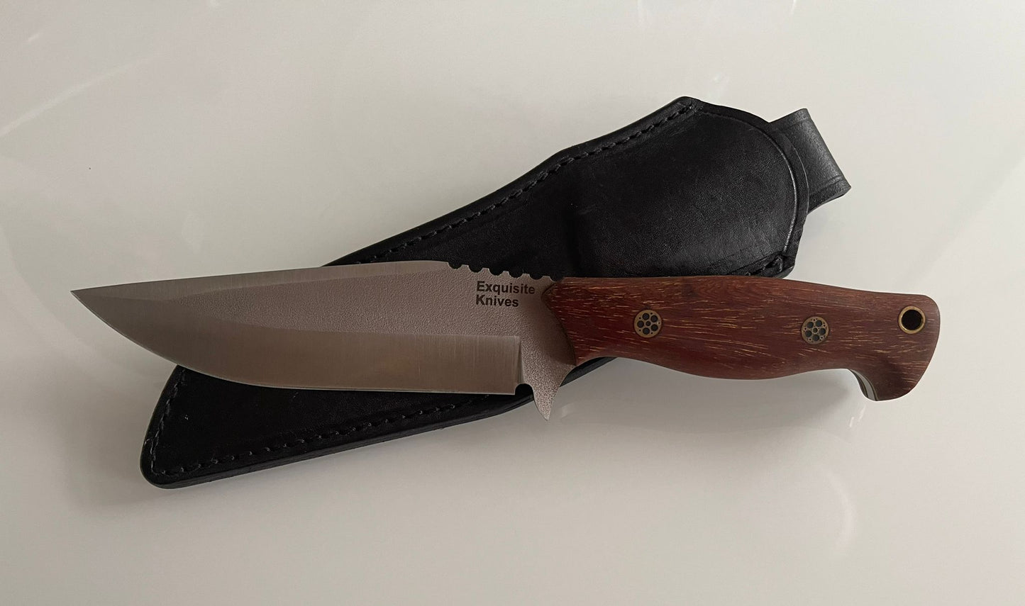 25.5CM HAND MADE N690 STEEL OUTDOOR KNIFE - EX Knives